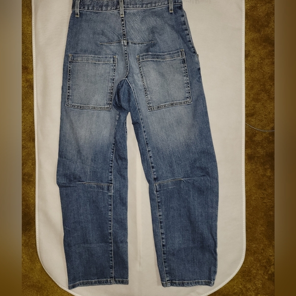 Nili lotan emerson jean 24 classic wash barrel crop - Picture 8 of 12